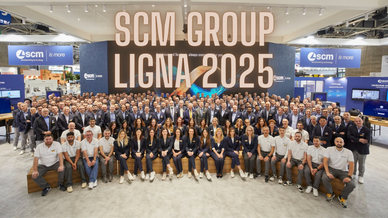 SCM Group stand a LIGNA 2025 Hannover – innovazioni per la lavorazione del legno